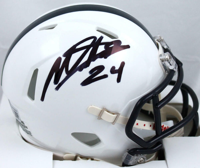 Miles Sanders Signed Penn State Nittany Lions Speed Mini Helmet