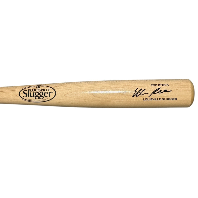 Ethan Petry Autographed Natural Louisville Slugger Baseball Bat JSA Witness