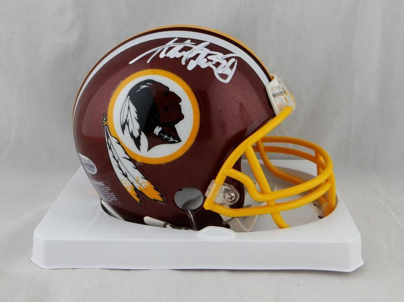 Adrian Peterson Signed Washington Mini Helmet - White