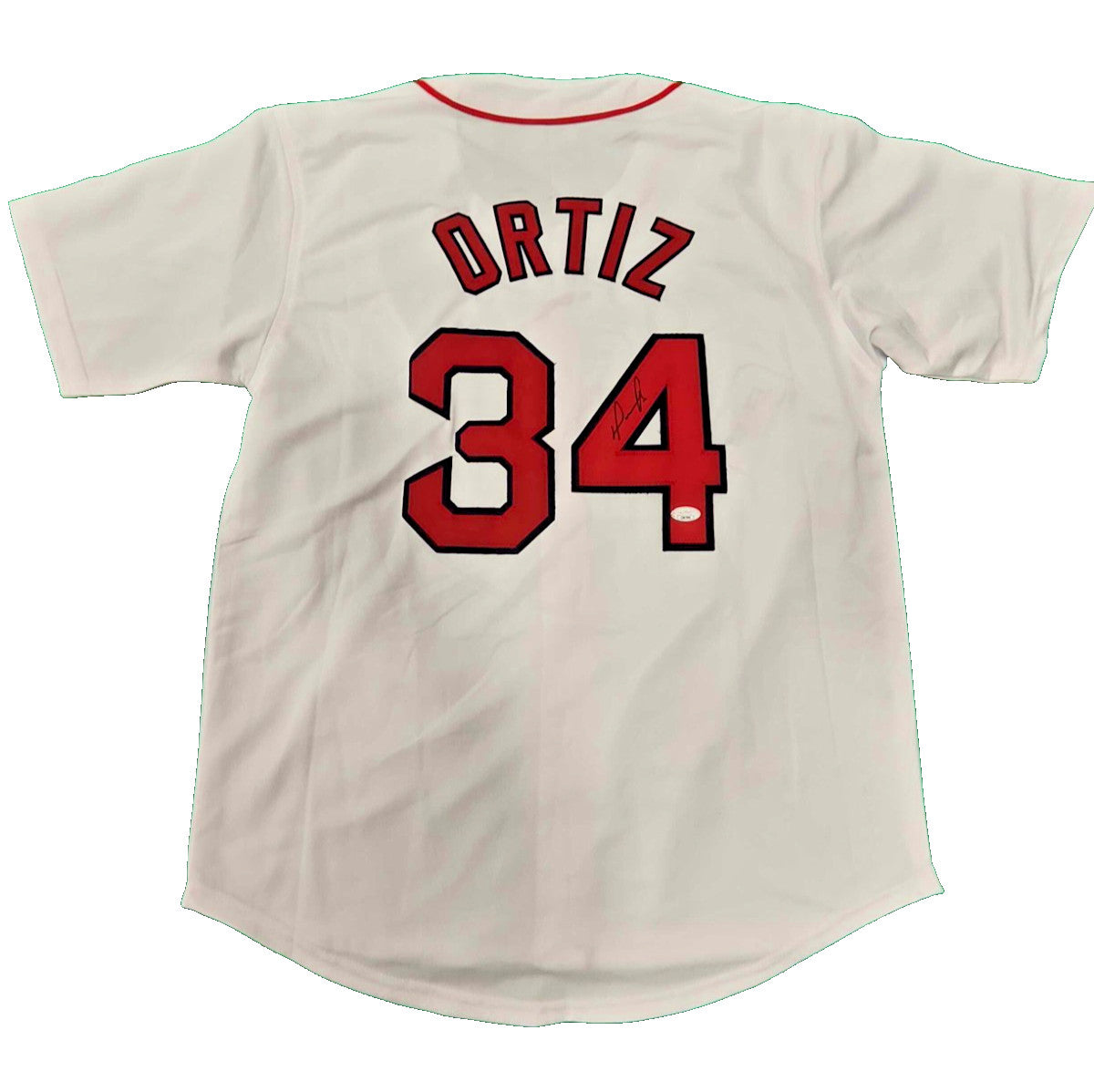 David Ortiz Autographed Boston Red Sox Custom Jersey
