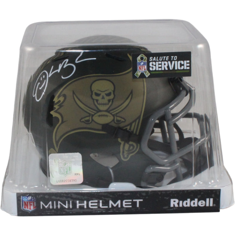 Derrick Brooks Signed Tampa Bay Buccaneers 2025 STS Mini Helmet