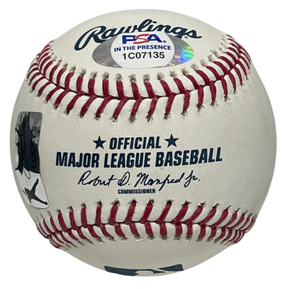 Jonathan India Signed Rawlings Official MLB Baseball (PSA COA)