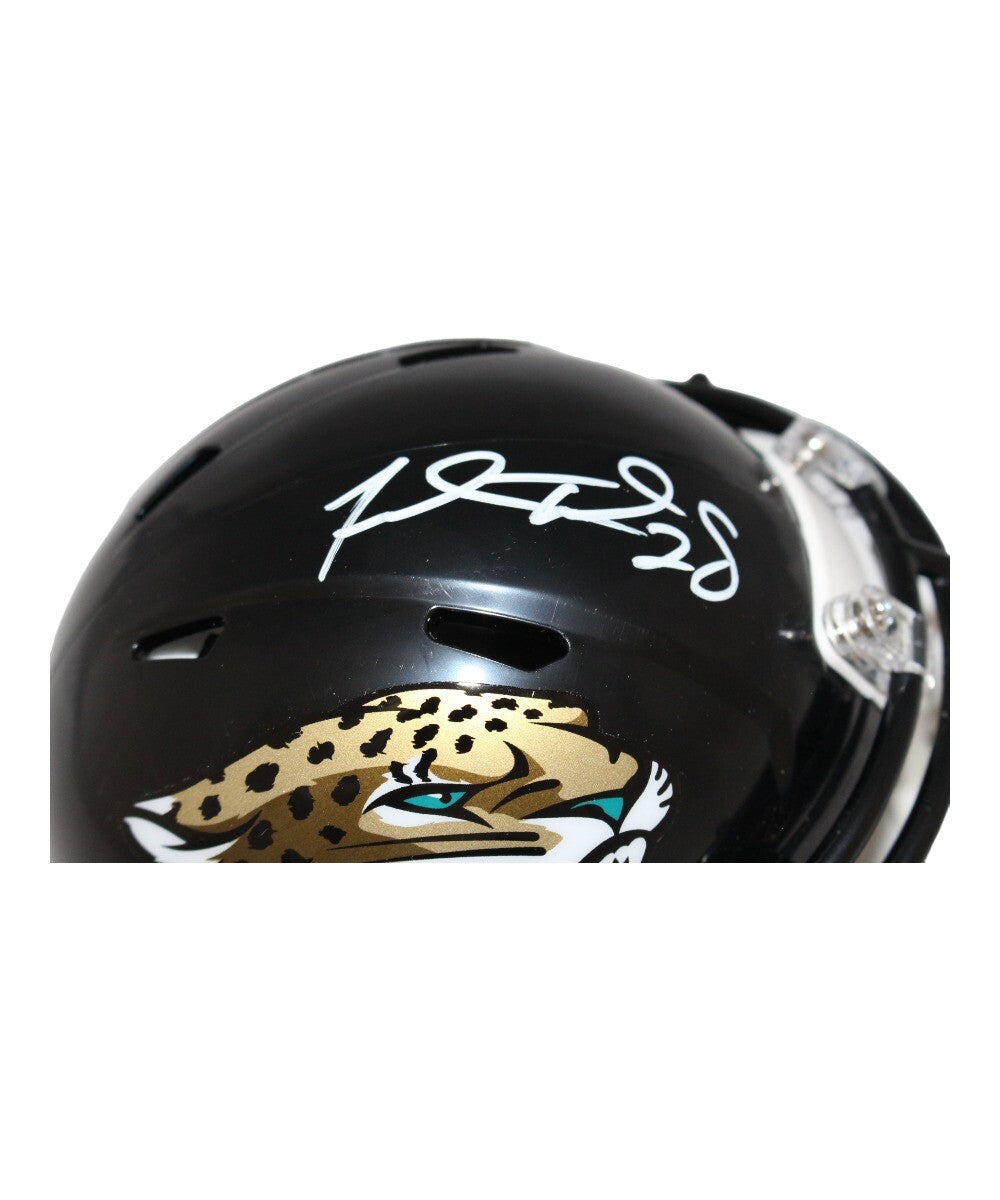 Fred Taylor Jacksonville Jaguars Signed Speed Mini Helmet Beckett