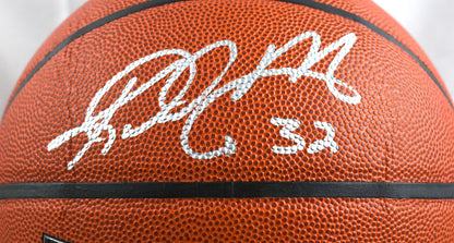 Karl Malone Autographed NBA Wilson Basketball