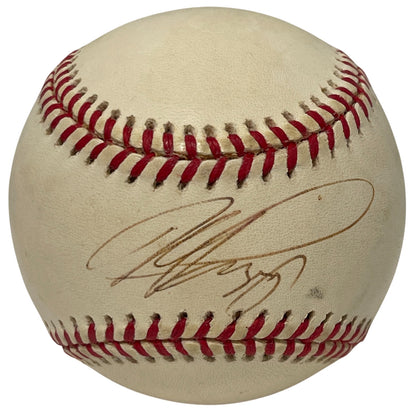 Mike Piazza Signed New York Mets Rawlings National League Baseball - JSA COA