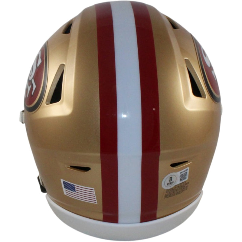 George Kittle Autographed San Francisco 49ers Mid-Size Midi Helmet
