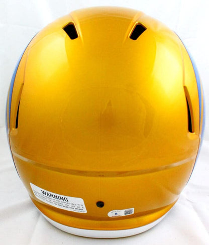 Eric Dickerson Signed Los Angeles Rams Flash Speed Full Size Helmet