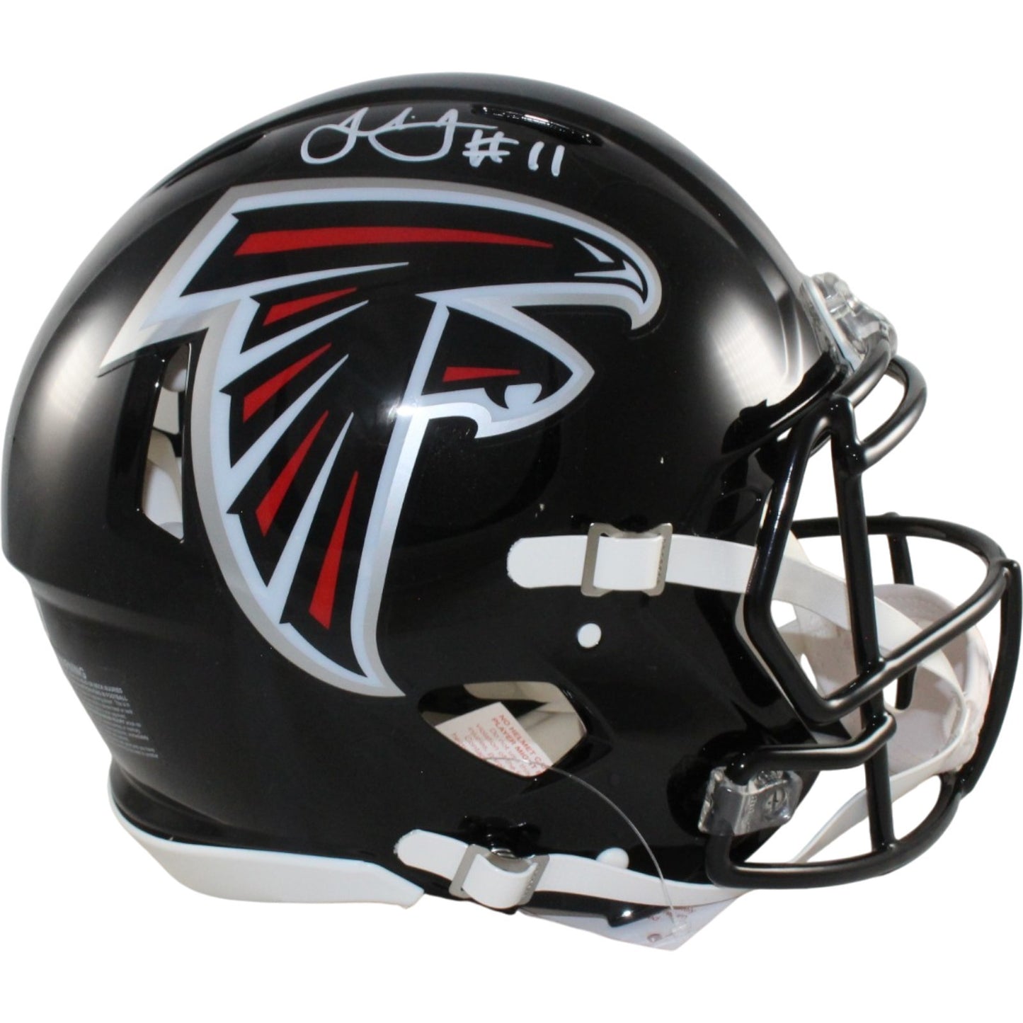 Julio Jones Signed Atlanta Falcons Authentic Throwback Helmet