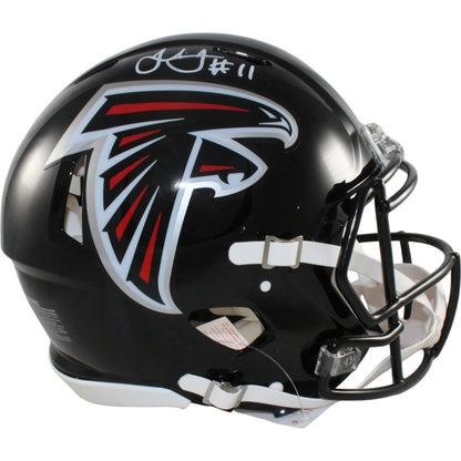 Julio Jones Signed Atlanta Falcons Authentic Throwback Helmet