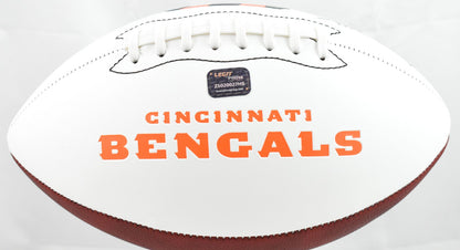 Anthony Munoz Signed Cincinnati Bengals Black Logo Football