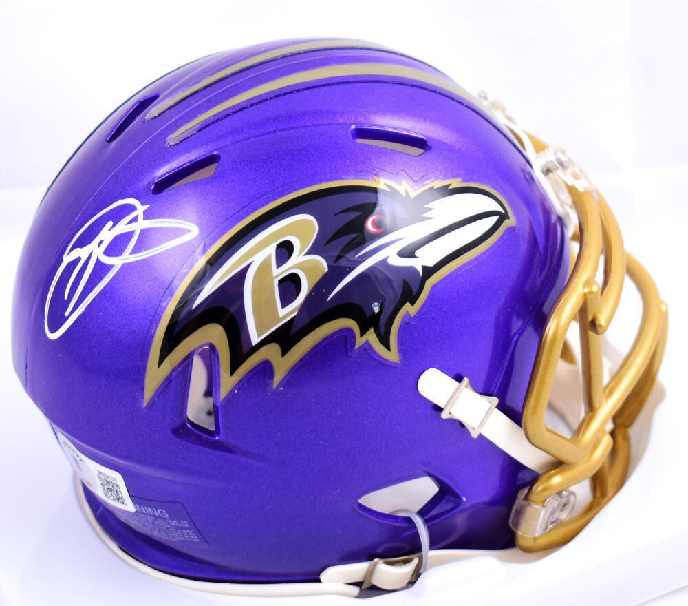 Odell Beckham Jr. Signed Baltimore Ravens Flash Speed Mini Helmet