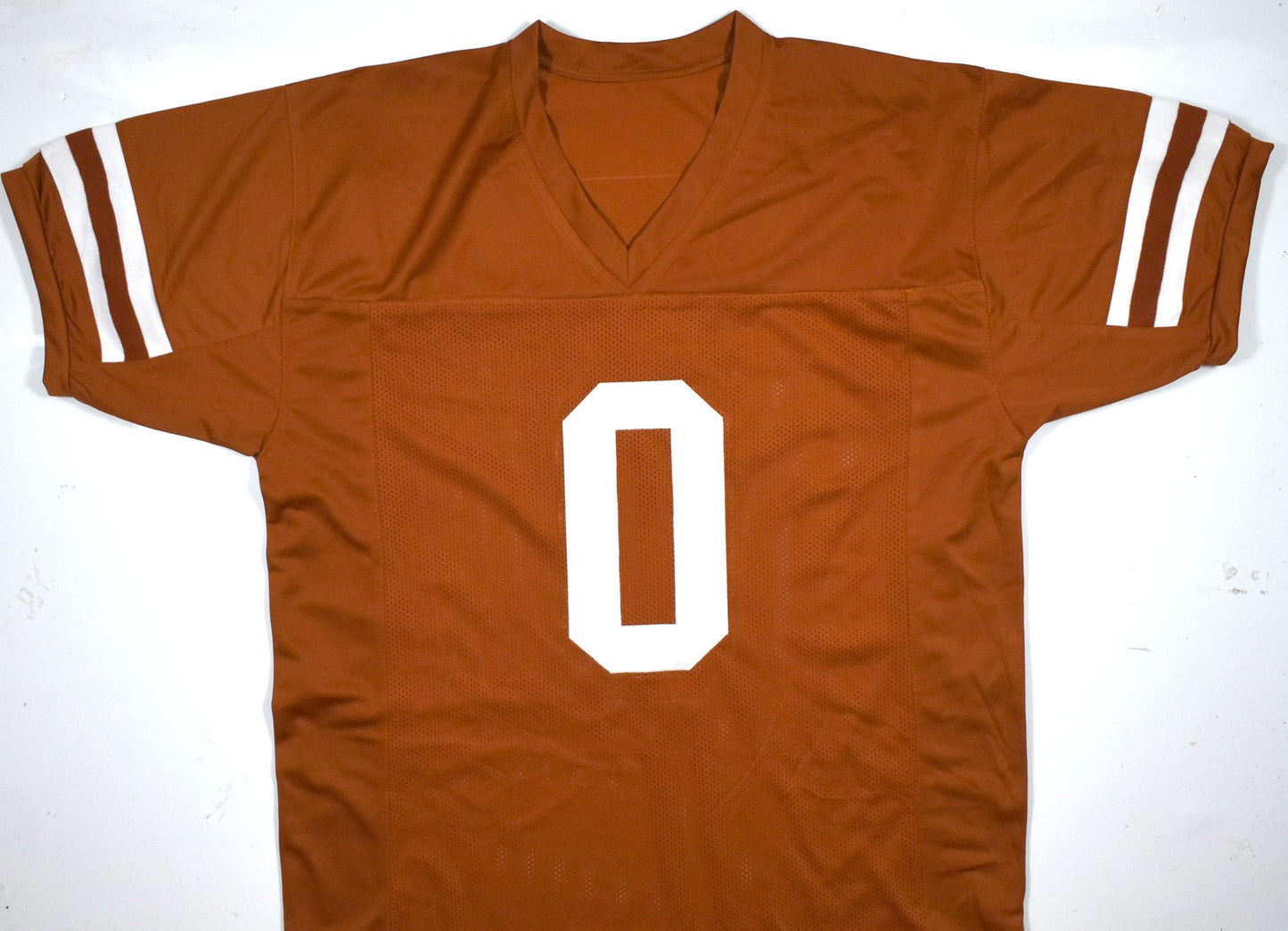 Ja'Tavion Sanders Autographed Orange Custom College Style Jersey