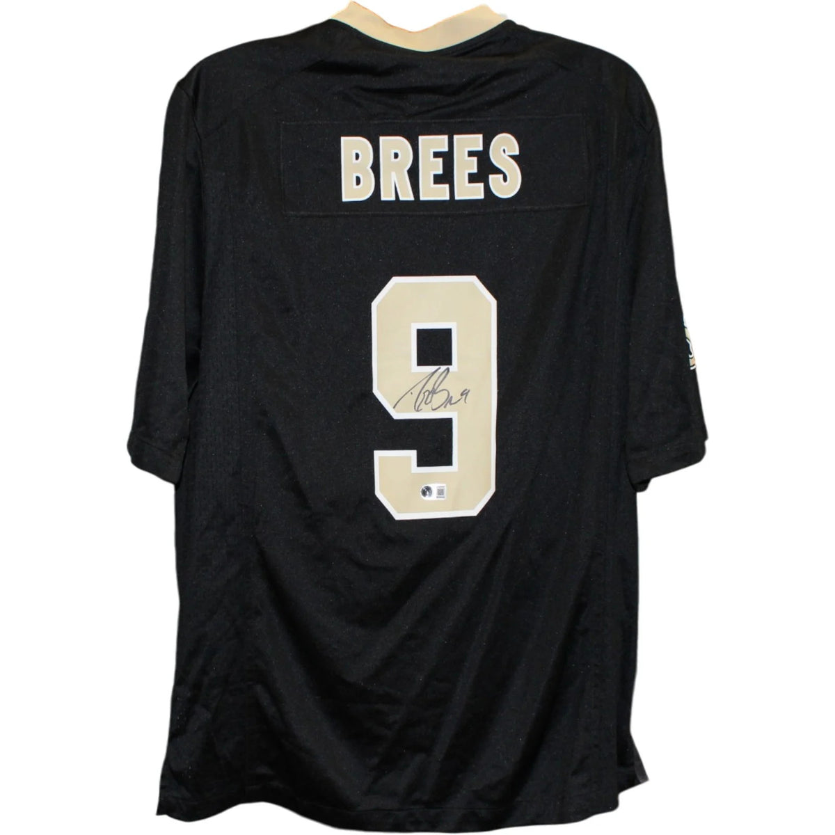 Drew Brees Autographed New Orleans Saints Jersey - Black