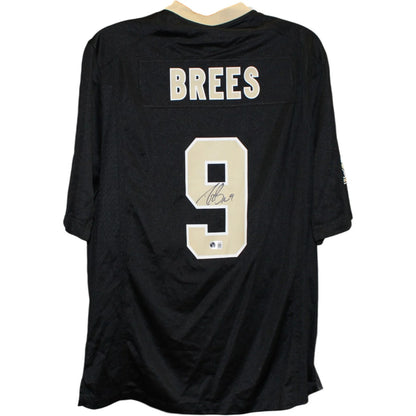 Drew Brees Autographed New Orleans Saints Jersey - Black