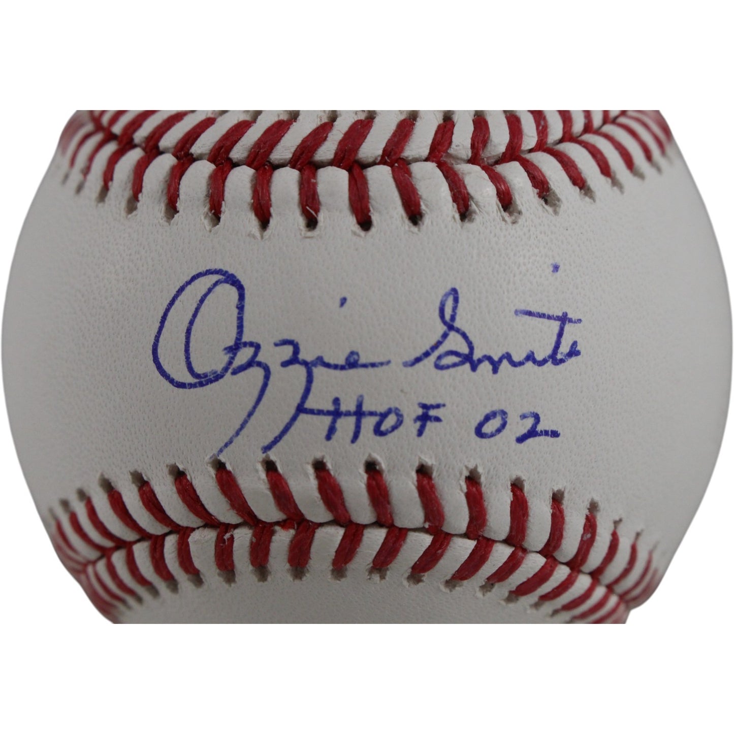 Ozzie Smith St. Louis Cardinals Autographed MLB Baseball (HOF Inscription)