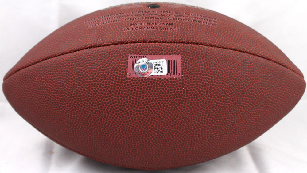 Adrian Peterson Autographed Minnesota Vikings Wilson Super Grip Football