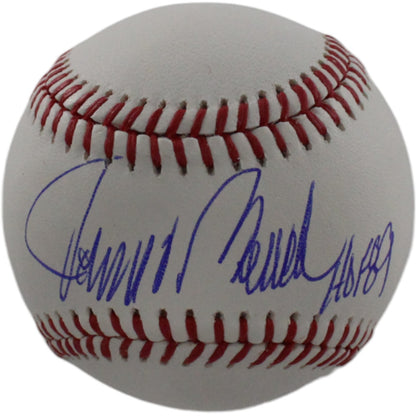 Johnny Bench Signed Cincinnati Reds Official Major League Baseball HOF Inscribed