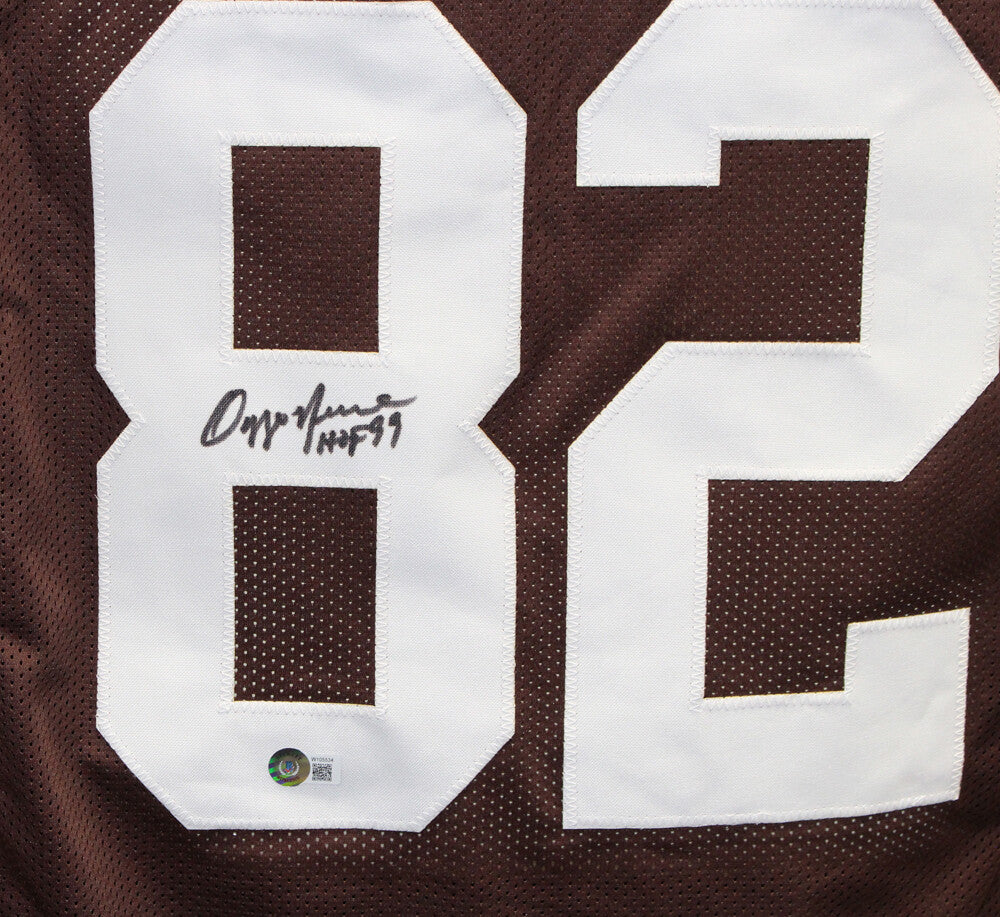 Ozzie Newsome Signed Cleveland Browns Pro Style Jersey (HOF Inscription)
