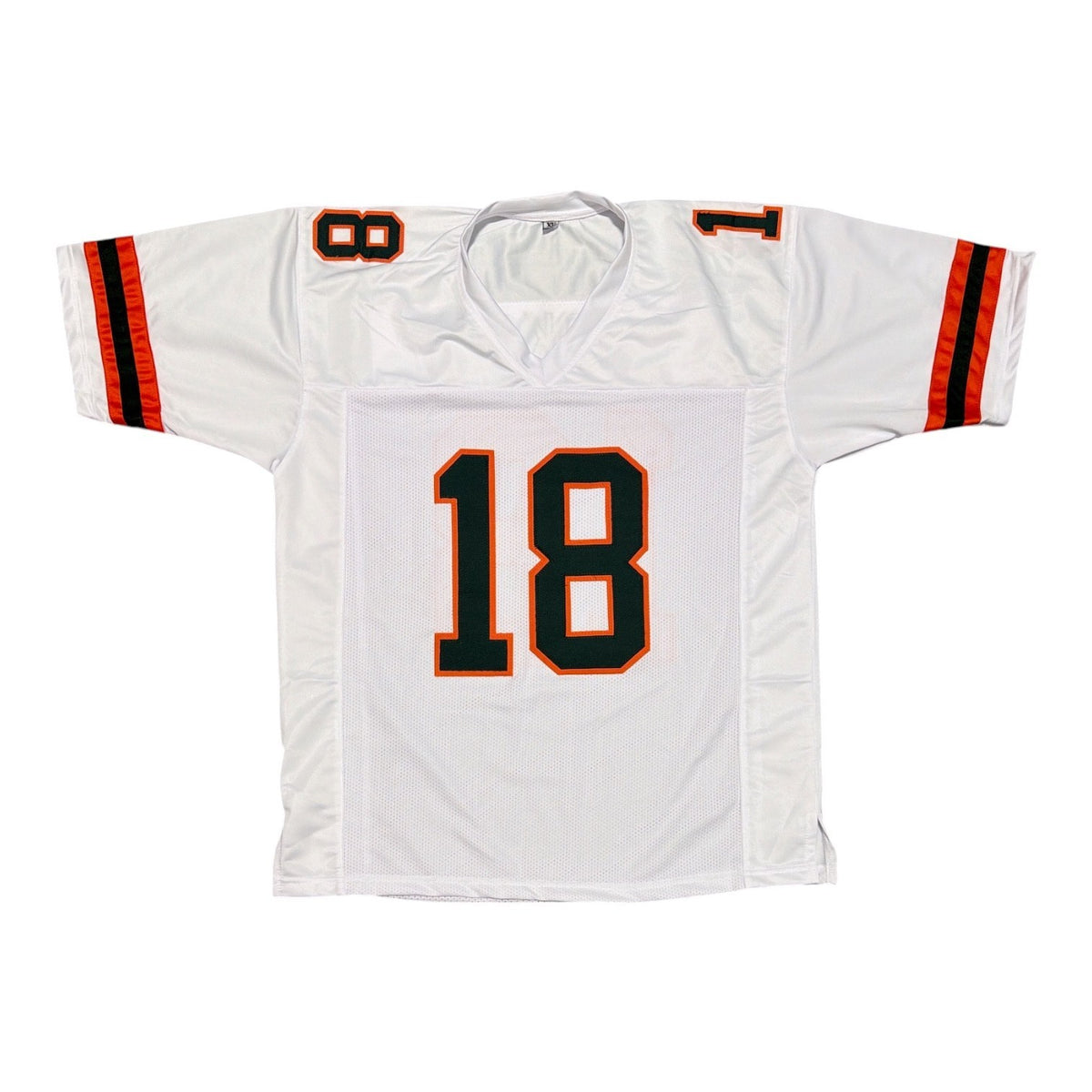 Cooper Barkate Signed Miami Hurricanes White Custom Jersey