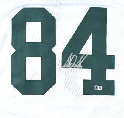Sterling Sharpe Signed Green Bay Packers White Custom Jersey
