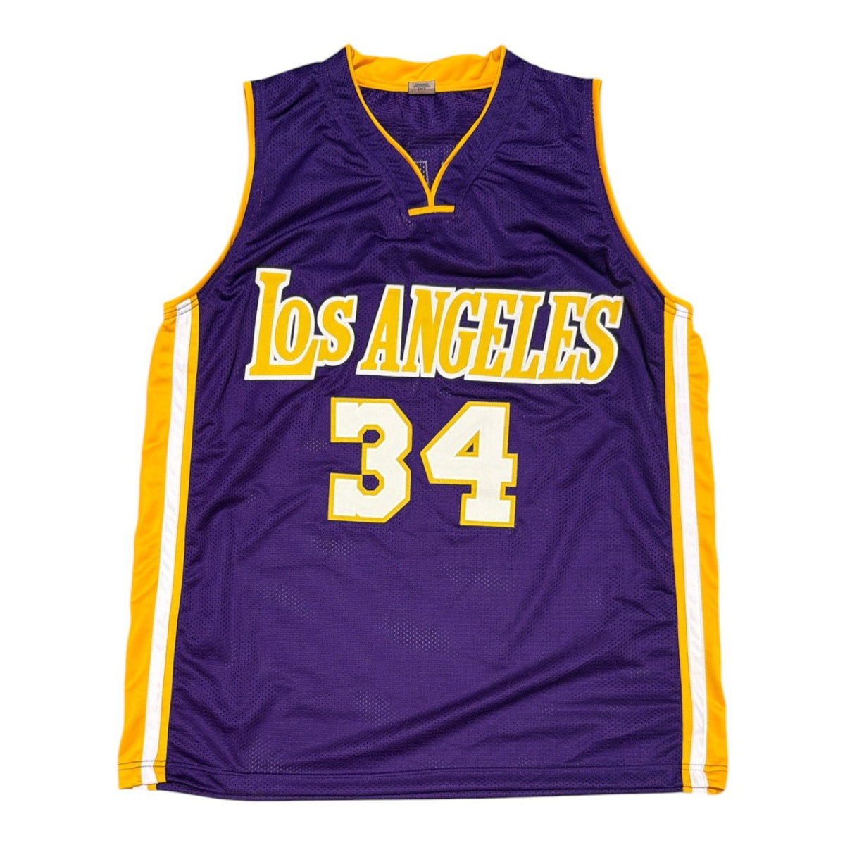 Shaquille O'Neal Signed Los Angeles Lakers Custom Jersey
