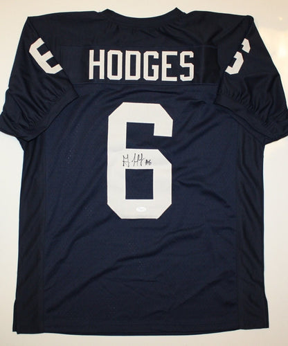 Gerald Hodges Signed Navy Blue Custom Jersey