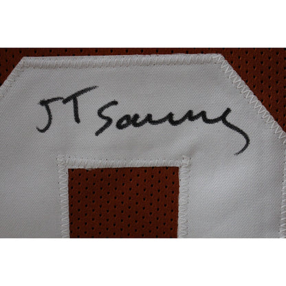 Ja'Tavion Sanders Autographed College Style Custom Jersey