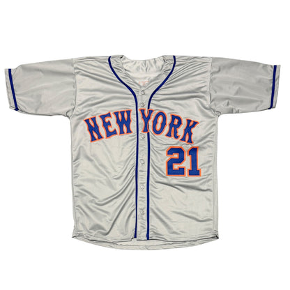 Cleon Jones Signed New York Mets Custom Baseball Jersey ('69 WSC)