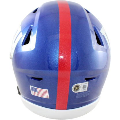 Phil Simms Autographed New York Giants Mid-Size Helmet