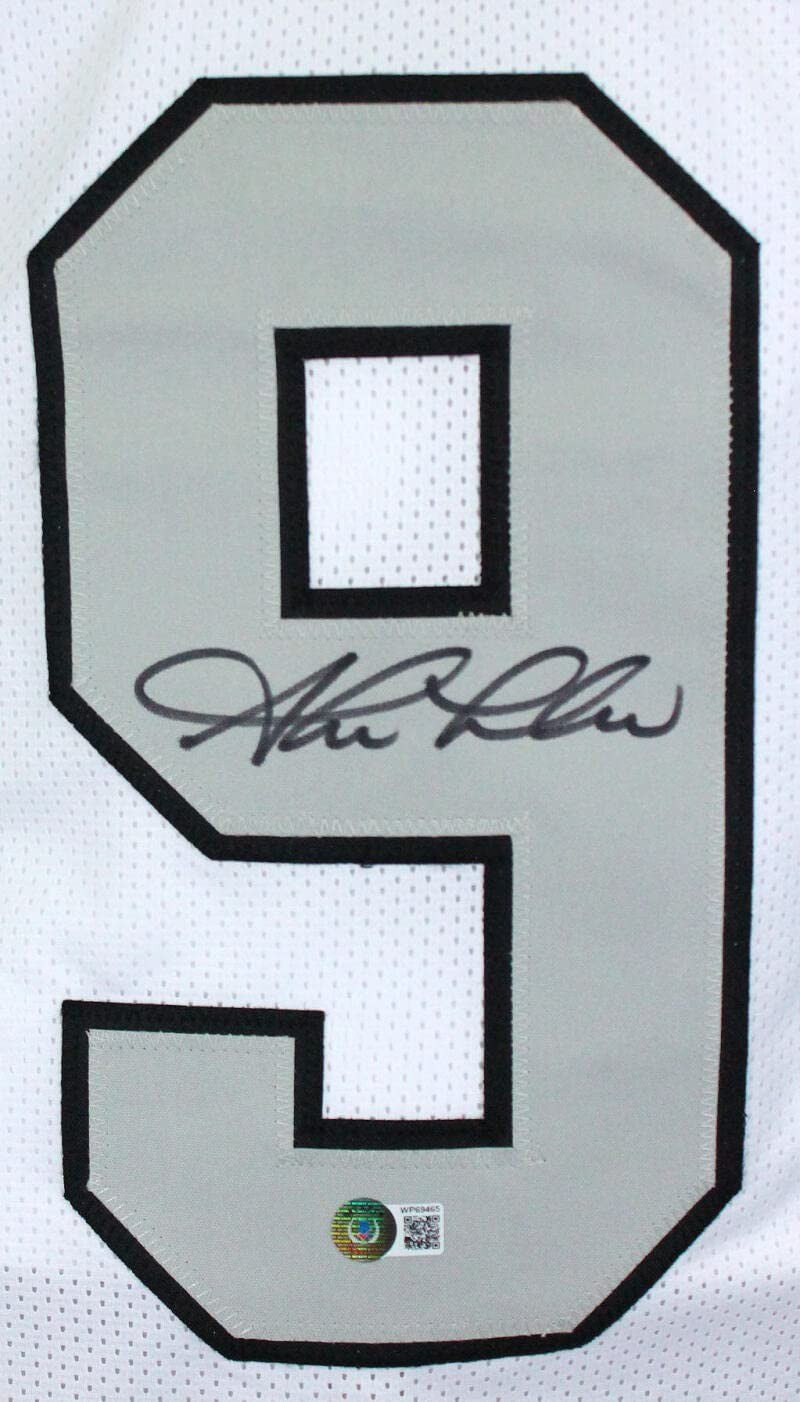 Shane Lechler Autographed White Custom Football Jersey