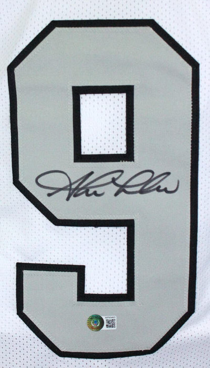 Shane Lechler Autographed White Custom Football Jersey