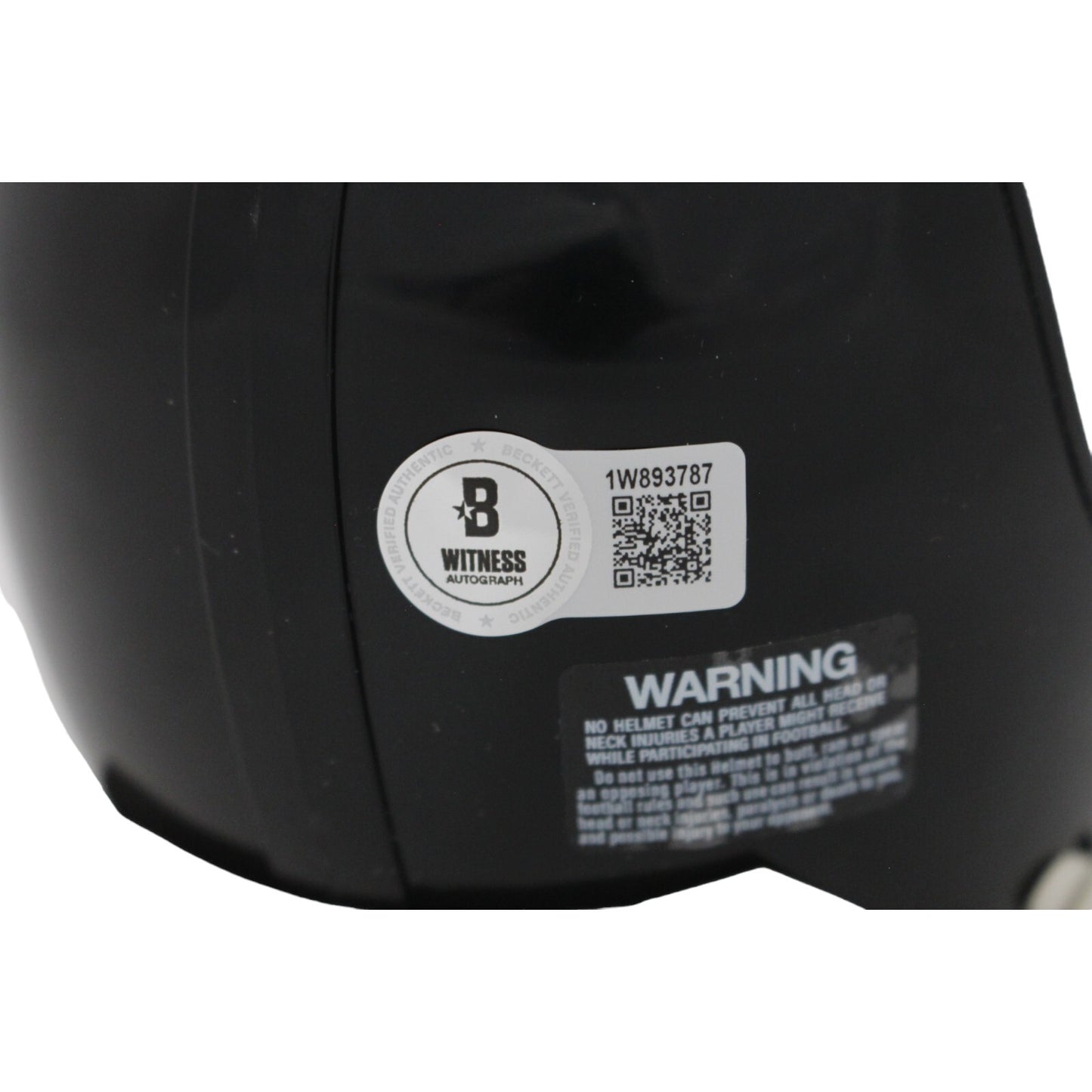 Deion Sanders Signed Atlanta Falcons VSR4 Throwback Mini Helmet HOF 2011