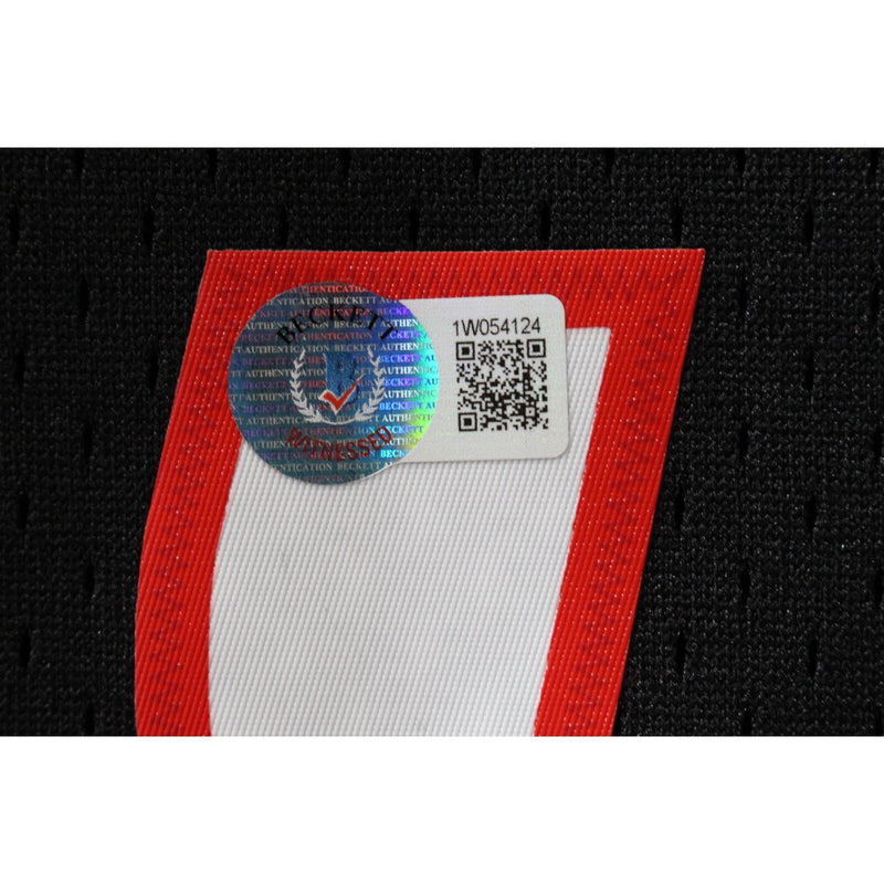 Allen Iverson Autographed Philadelphia 76ers Mitchell & Ness Black Jersey