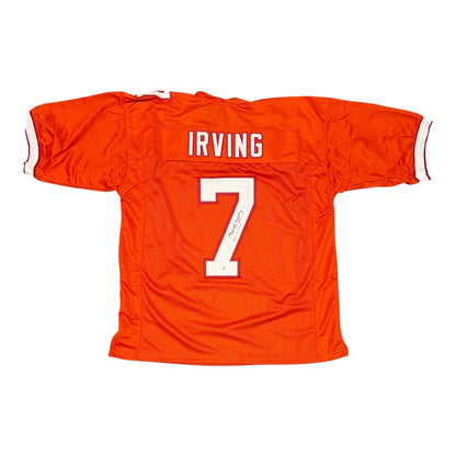 Bucky Irving Signed Tampa Bay Buccaneers Orange Custom Jersey