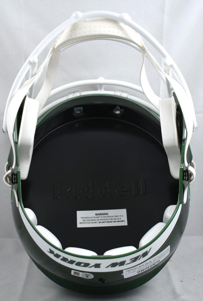 Davante Adams Autographed New York Jets Full Size Speed Helmet