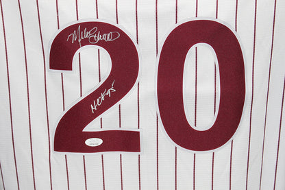Mike Schmidt Autographed Philadelphia Phillies Mitchell & Ness HOF Jersey