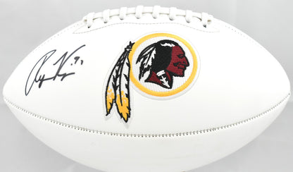 Ryan Kerrigan Autographed Washington Redskins Logo Football