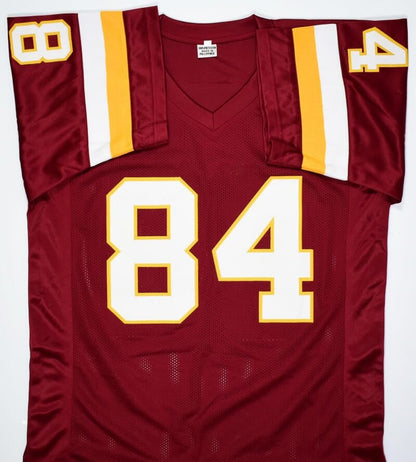 Gary Clark Autographed Maroon Custom Jersey - 2x SB Champs Inscribed