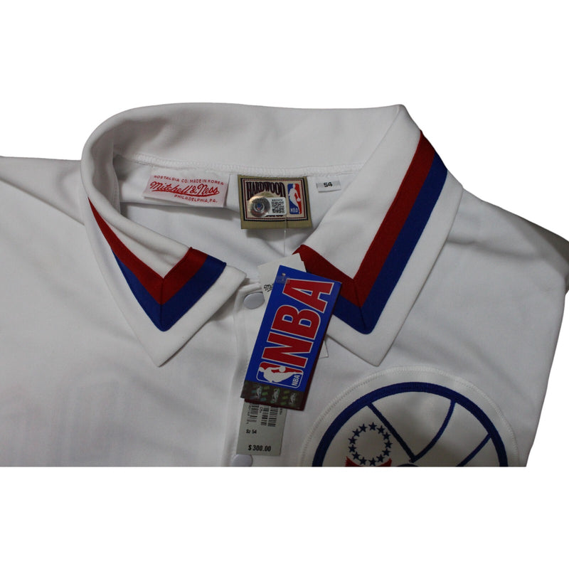 Darryl Dawkins Signed Philadelphia 76ers Mitchell & Ness Warmup Jacket