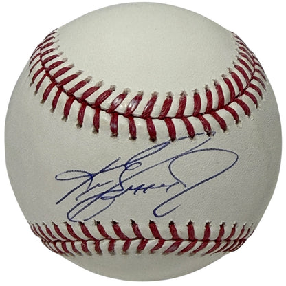 Ken Griffey Jr. Signed Seattle Mariners Official MLB Baseball BAS Witnessed