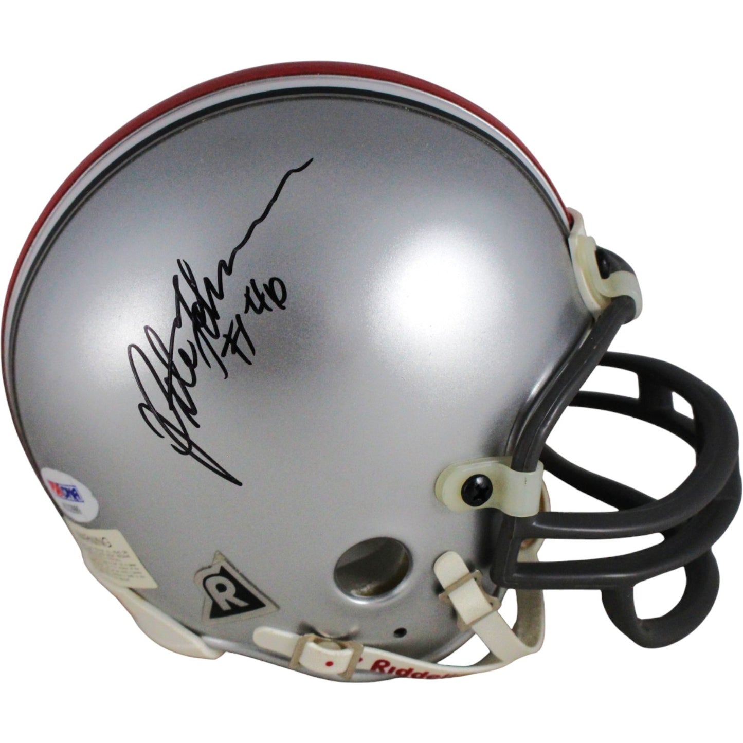 Jack Tatum & Pete Johnson Autographed Ohio State Buckeyes Mini Helmet