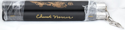 Chuck Norris Signed Foam Rubber Training Nunchucks