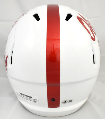 A.J. Brown Signed Ole Miss Rebels Full Size Speed Replica Helmet