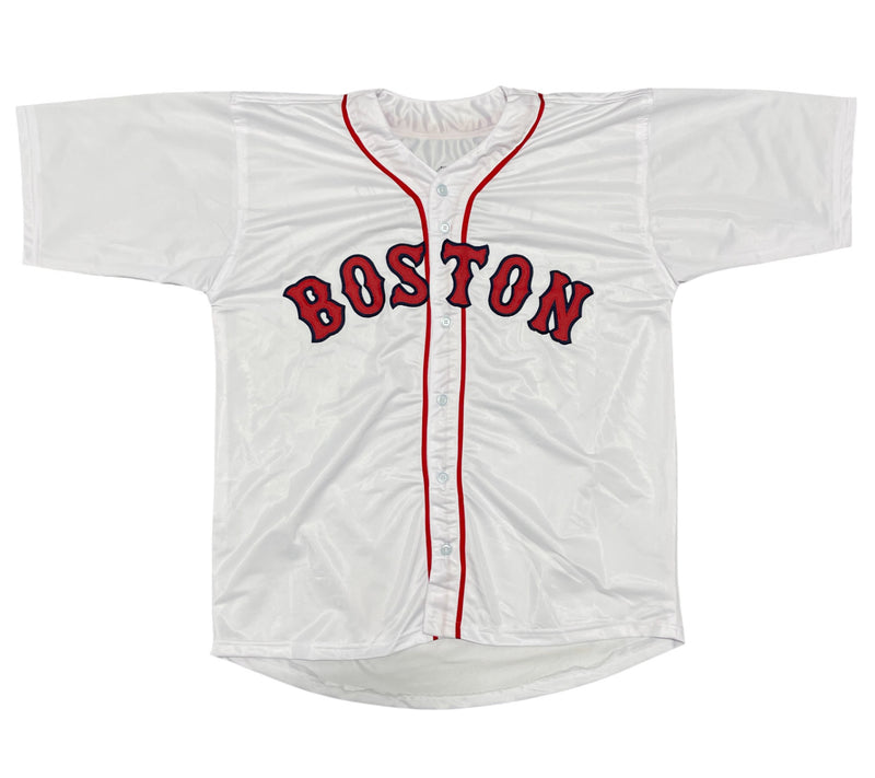 Wilyer Abreu Boston Red Sox Signed Custom White Jersey