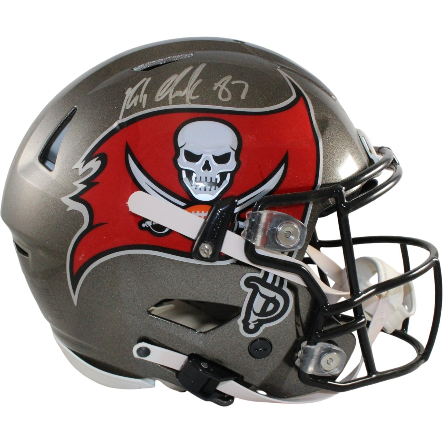 Rob Gronkowski Autographed Tampa Bay Buccaneers Full Size SpeedFlex Helmet