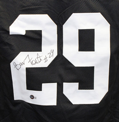 Barry Foster Autographed Pittsburgh Steelers Pro Style Jersey