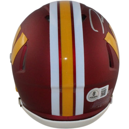 Jayden Daniels Signed Washington Commanders 2025 Alternate Mini Helmet