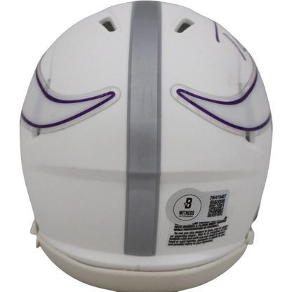 Randy Moss Signed Minnesota Vikings 2024 Alternate Mini Helmet