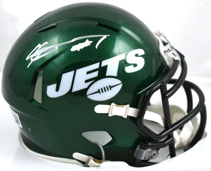 Ahmad Sauce Gardner Signed New York Jets White Speed Mini Helmet