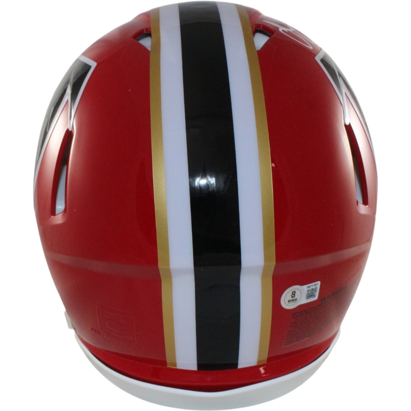 Julio Jones Signed Atlanta Falcons Authentic Throwback Helmet
